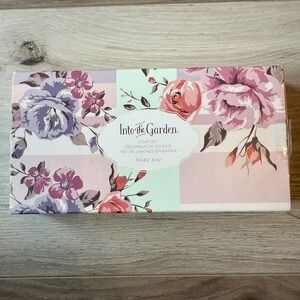 MARY KAY INTO THE GARDEN SOAP SET~3 BARS ~DISCONTINUED, New in Box